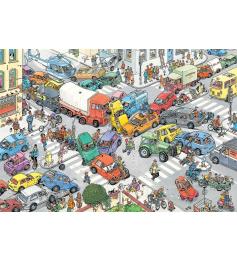 Puzzle Jumbo Circulation Chaotique 3000 pièces