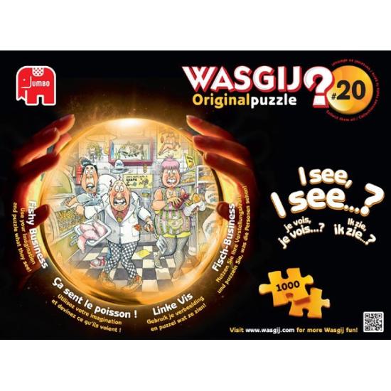 Jumbo Puzzle Chaos à la poissonnerie 1000 pièces