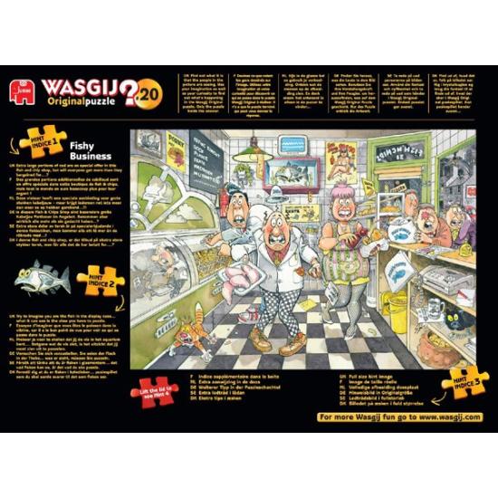 Jumbo Puzzle Chaos à la poissonnerie 1000 pièces