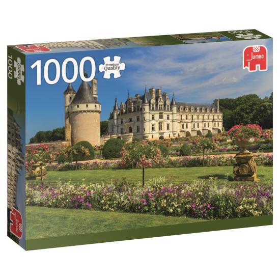 Puzzle Jumbo Château sur Loire 1000 pièces