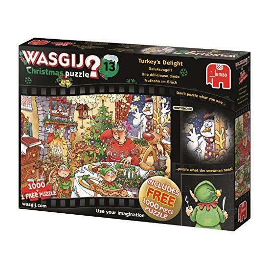 Puzzle Jumbo Noël Dîner de Noël 1000 pièces
