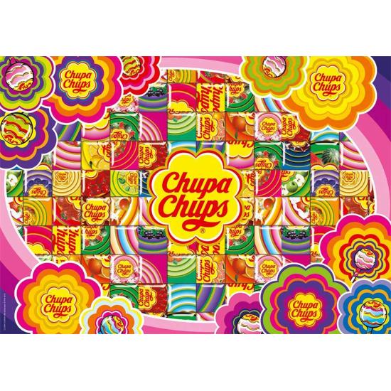 Chupa Chups Jumbo Puzzle, coloré 500 pièces