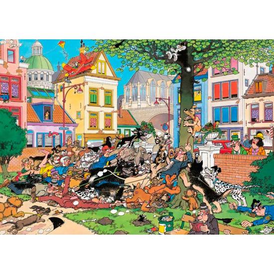 Attrapez le chat Jumbo Puzzle 1000 pièces