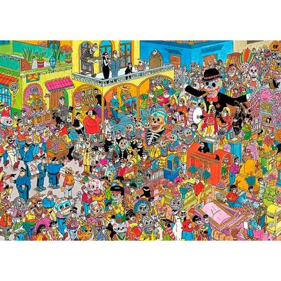 Puzzle Jumbo Día de Muertos 1000 pièces Puzzle Jumbo Día de Muertos 1000 pièces