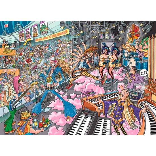 Jumbo Puzzle Fate the Old Rockers 1000 pièces