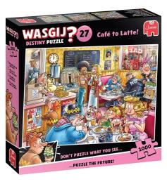 Puzzle Jumbo Destiny Du Café au Latte 1000 pièces