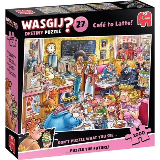 Puzzle Jumbo Destiny Du Café au Latte 1000 pièces