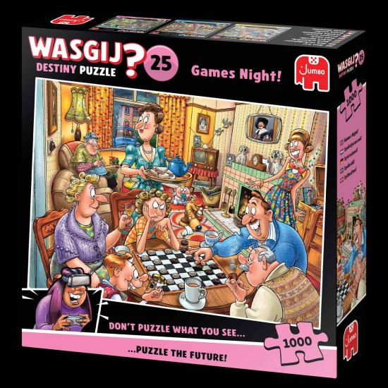 Puzzle Jumbo Destiny Soirée Jeux 1000 pièces Puzzle Jumbo Destiny Soirée Jeux 1000 pièces