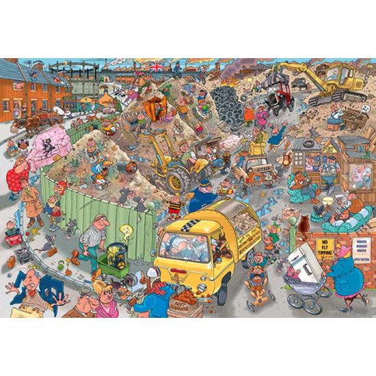 Puzzle Destiny Journey to the Landfill 1000 pièces