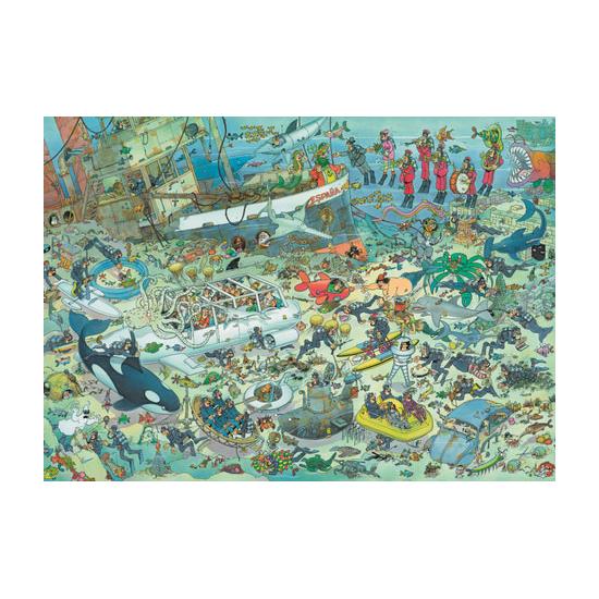 Jumbo Puzzle Fun au fond de la mer 2000 pièces