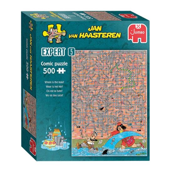 Jumbo Puzzle Où est la fuite 500 pièces