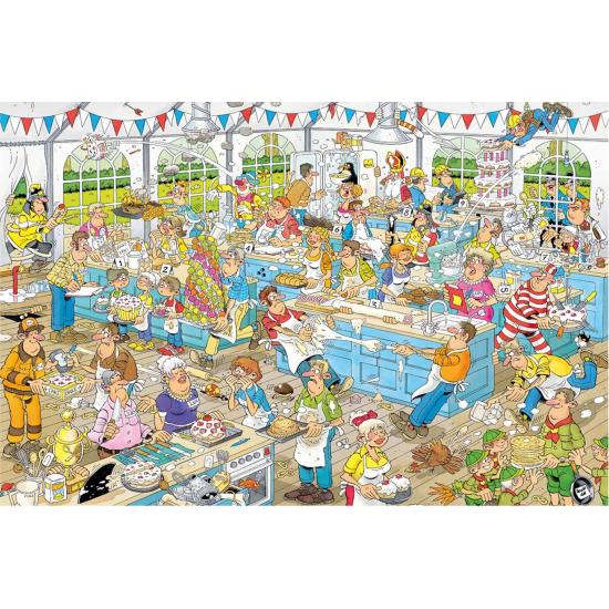 Jumbo Puzzle Duel des Pâtissiers 1500 Pièces