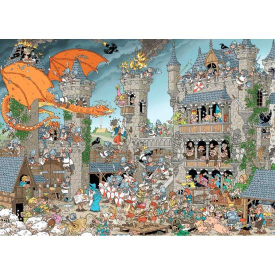 Puzzle Jumbo Le Château 1000 pièces