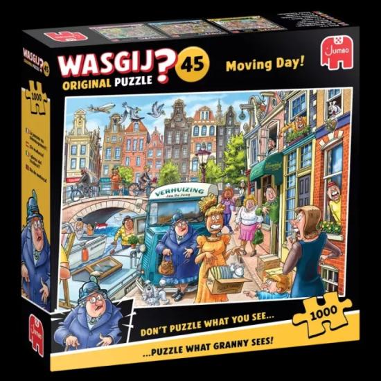 Puzzle Jumbo La Journée Du Déménagement 1000 pièces