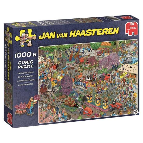 Puzzle Jumbo Le défilé des fleurs 1000 pièces
