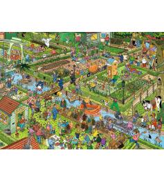 Puzzle Jumbo Le Jardin 1000 pièces