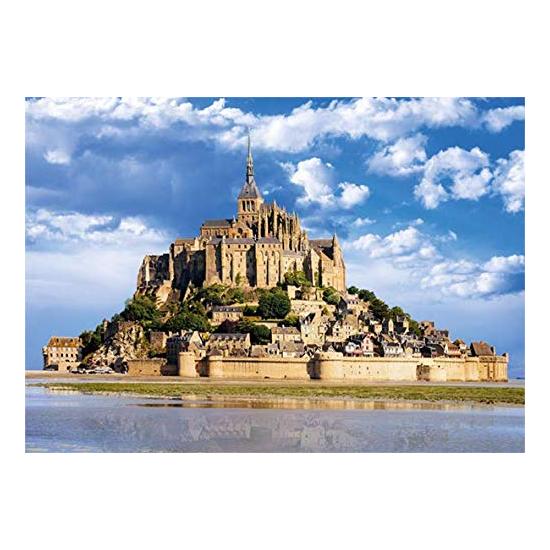 Jumbo Puzzle Mont Saint-Michel, Bretagne française 1000 pieds
