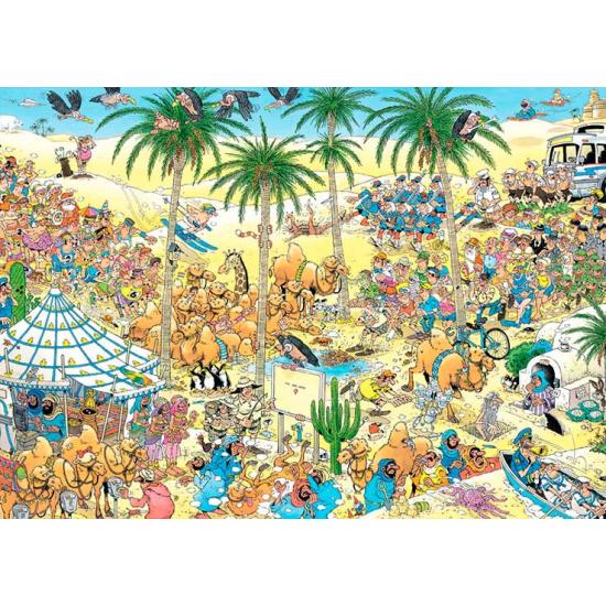 Puzzle Jumbo L'Oasis 1000 pièces