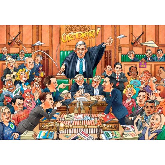 Puzzle géant du Parlement, version démocratique 1000 pièces