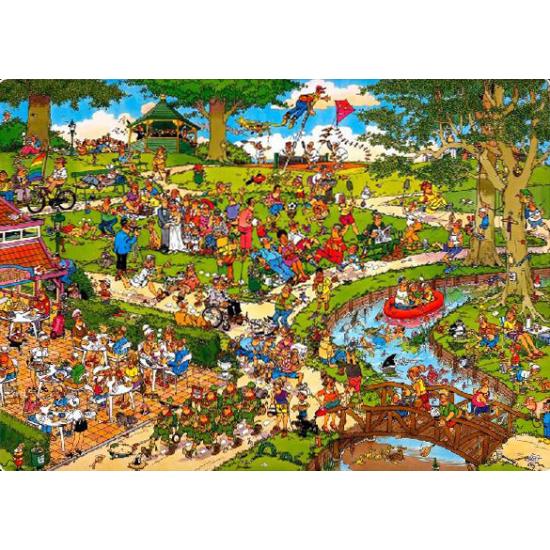 Puzzle Jumbo Le Parc 1000 pièces