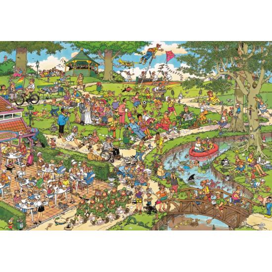 Puzzle Jumbo Dans le Parc 3000 pièces