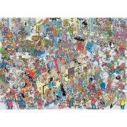 Puzzle Jumbo Chez le Barbier 1000 pièces