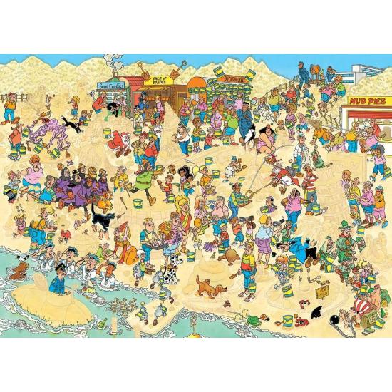 Puzzle Jumbo Sculptures de Sable 1000 pièces Puzzle Jumbo Sculptures de Sable 1000 pièces