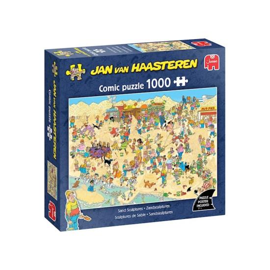 Puzzle Jumbo Sculptures de Sable 1000 pièces Puzzle Jumbo Sculptures de Sable 1000 pièces