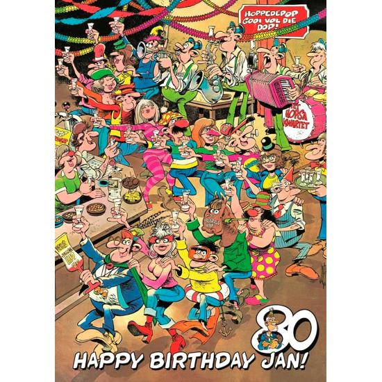 Puzzle Jumbo Happy Birthday Jan 1000 pièces