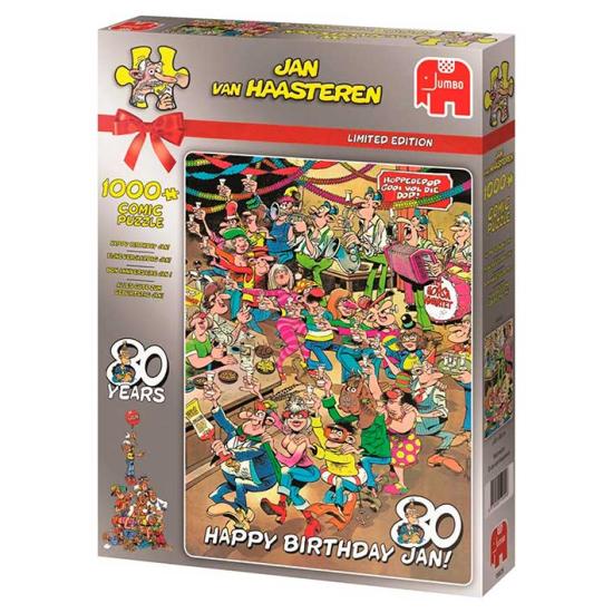 Puzzle Jumbo Happy Birthday Jan 1000 pièces