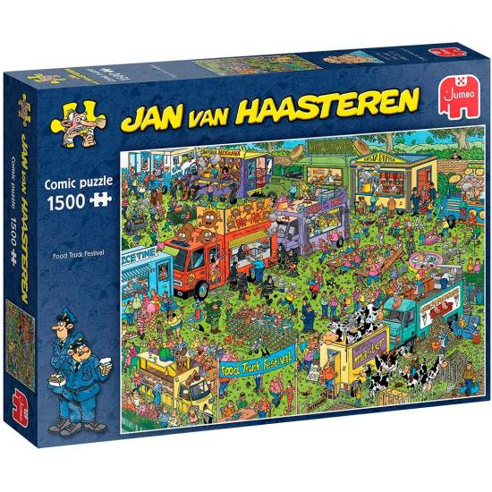 Puzzle géant de 1500 pièces du festival des camions de nourr