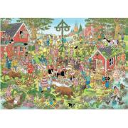 Puzzle Jumbo Festival d'été 1000 pièces