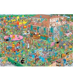 Jumbo Puzzle Fête d'anniversaire pour enfants 1000 pièces