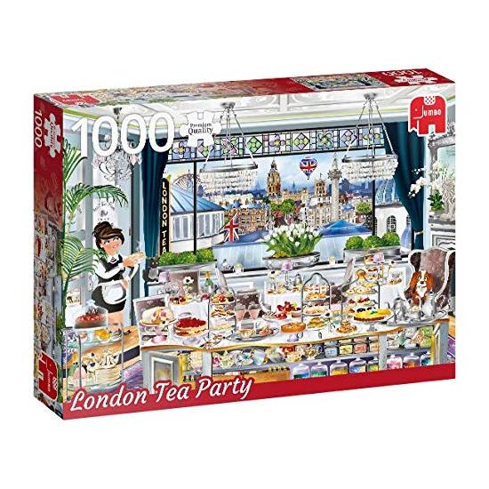 Puzzle géant 1000 pièces London Tea Party