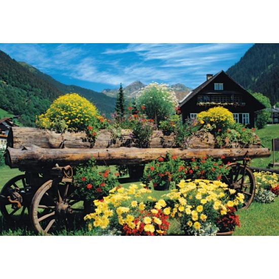 Puzzle Jumbo Fleurs des Alpes 1000 pièces