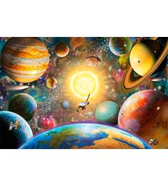 Jumbo Puzzle Flottant dans l'Espace 1500 Pièces