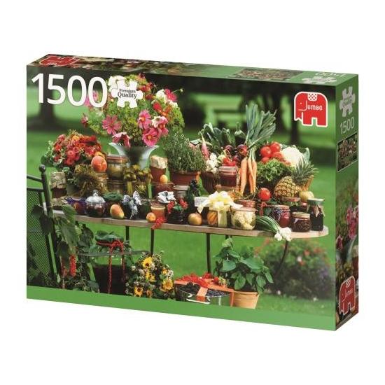 Puzzle Jumbo Fruits et Légumes 1500 pièces