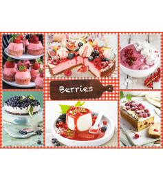 Jumbo Puzzle Fruits des bois 1000 pièces
