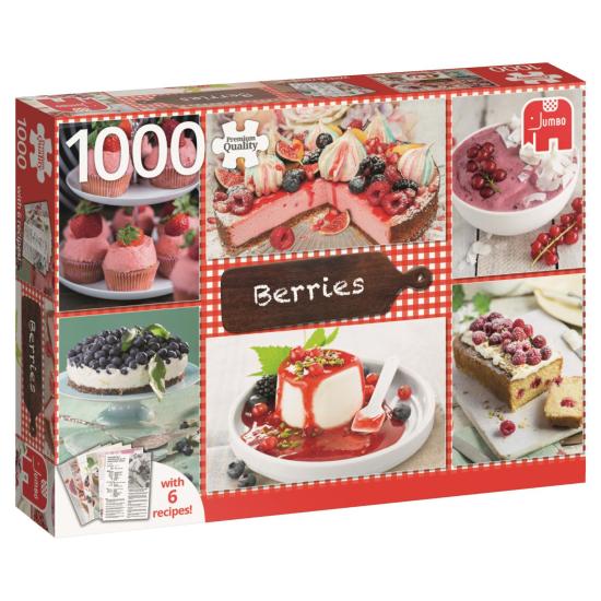Jumbo Puzzle Fruits des bois 1000 pièces