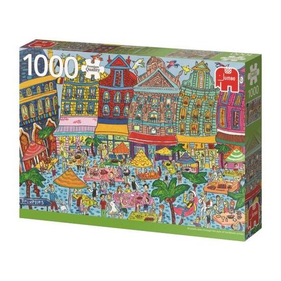 Puzzle Jumbo Grand Palais de Bruxelles 1000 pièces