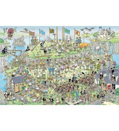 Jumbo Puzzle Jeux de Montagne 1500 Pièces