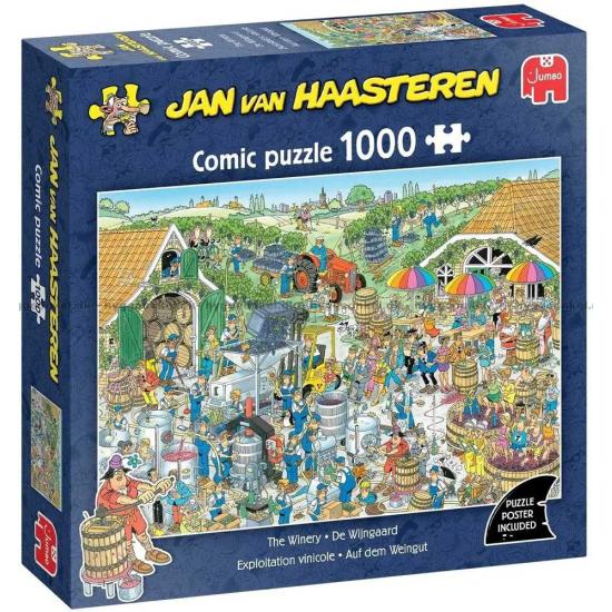 Puzzle Jumbo La Cave à Vin 1000 pièces