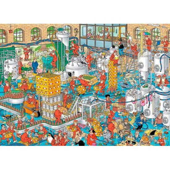 Puzzle Jumbo La Brasserie Artisanale 1000 Pièces Puzzle Jumbo La Brasserie Artisanale 1000 Pièces