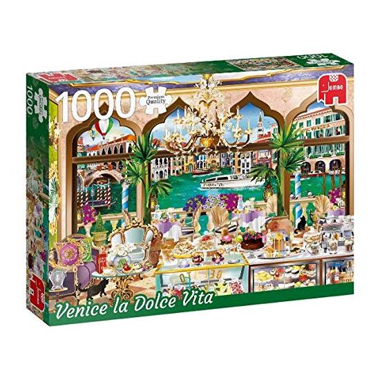 Puzzle Jumbo La Dolce Vita de Venise 1000 pièces