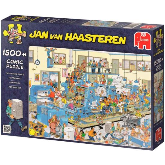 Puzzle Jumbo L'imprimerie 1500 pièces