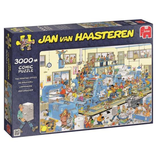 Puzzle Jumbo L'imprimerie 3000 pièces