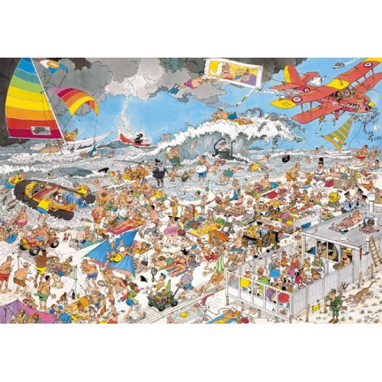 Puzzle Jumbo La Plage 1000 pièces