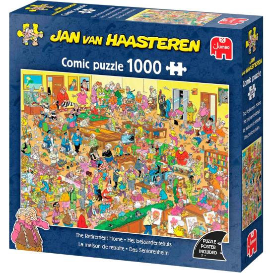 Puzzle Jumbo La Maison De Retraite 1000 pièces