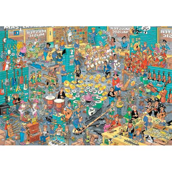 Puzzle géant The Music Store 5000 pièces