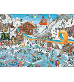 Puzzle Jumbo Les Jeux D'Hiver 1000 pièces